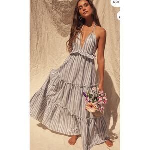 blissful blossoms blush pink sequin backless maxi dress Blush Worthy Sequined Maxi Dress main image 0
